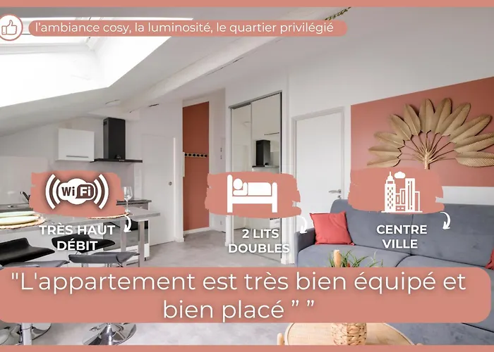 L\'Esteque - 4 Pers- Hyper Centre-Wifi
