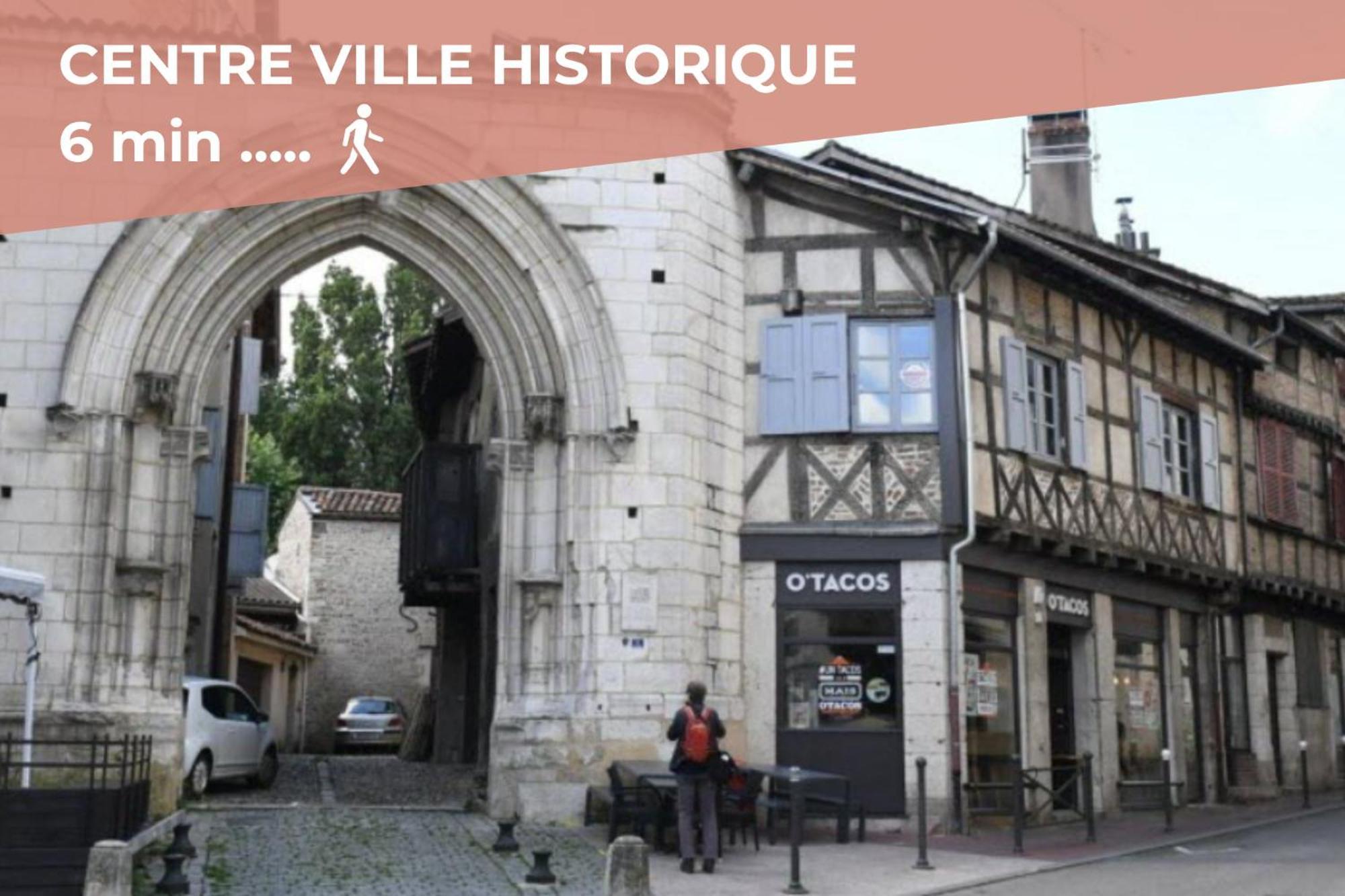 L'esteque - 4 Pers- Hyper Centre-wifi Bourg-en-Bresse